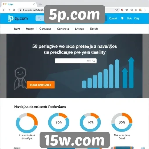 Experiência do usuário no site 5p.com em foco